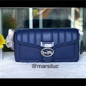 NEW Coach quilt Georgie shoulder bag